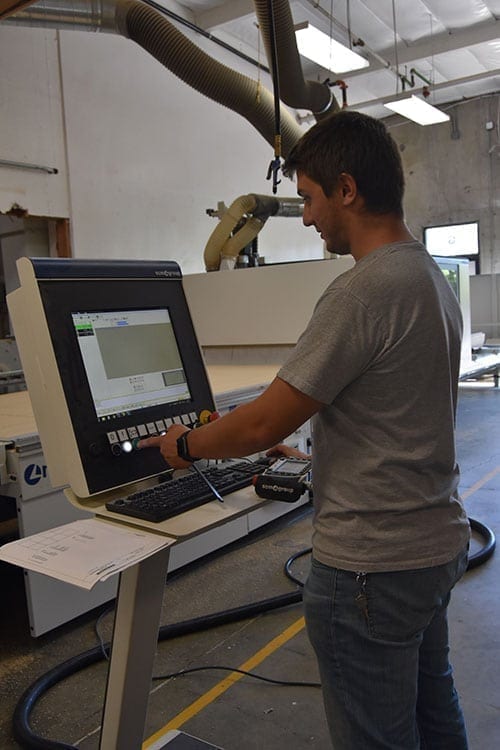 Programming the CNC machine